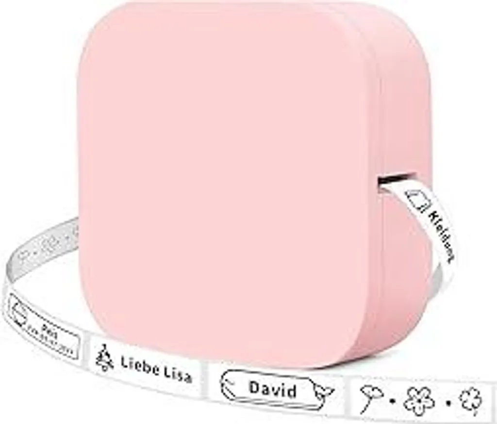 Etichettatrice Adesiva Bluetooth Rosa Colorwing Q30 - Mini Stampante Casa