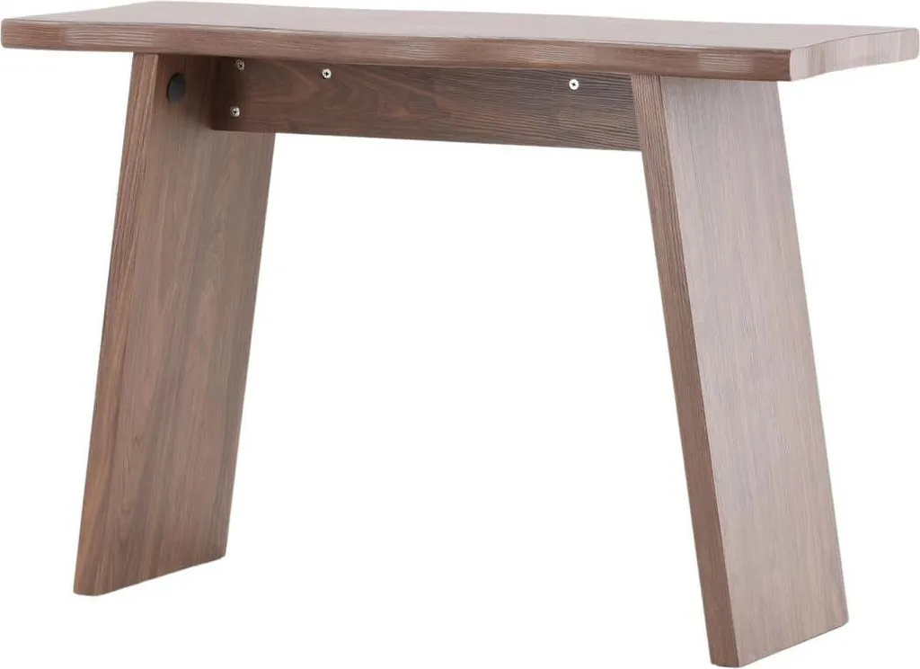 Table de Bureau 120cm Design Noyer Brun - Finition Premium et Robuste