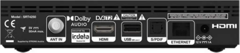 Décodeur Satellite Simplitv Strong Box SRT4250 avec Résolution Full HD - 2
