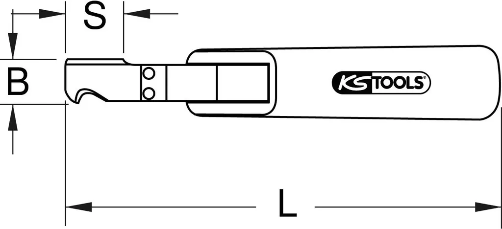 KS Tools 907.2184 Coltello Sguainacavi: La Precisione che Meriti - 3