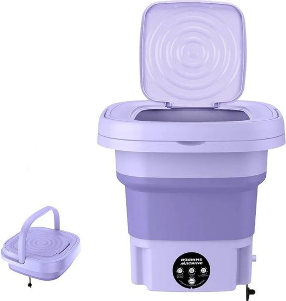 Lave-linge portable monobloc - Fini les corvées de laverie automatique