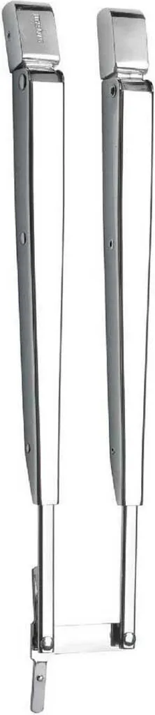 Bras d'essuie-glace inox type pantographe pour bateau argent 308-393mm