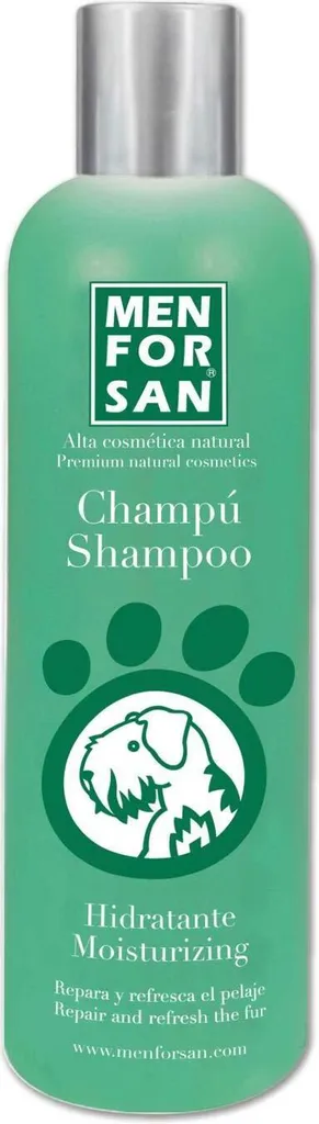 Shampoo Idratante per Cani 300ml | Pelo Morbido e Lucente Menforsan