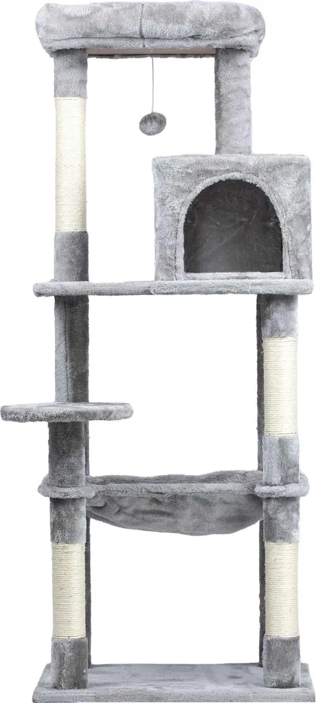 Arbre à chat stable Trekker Sunny 143cm avec niche et paniers douillets