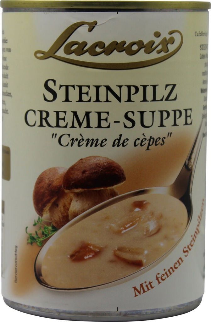 Crema di funghi porcini Lacroix 400ml Immagine del prodotto 