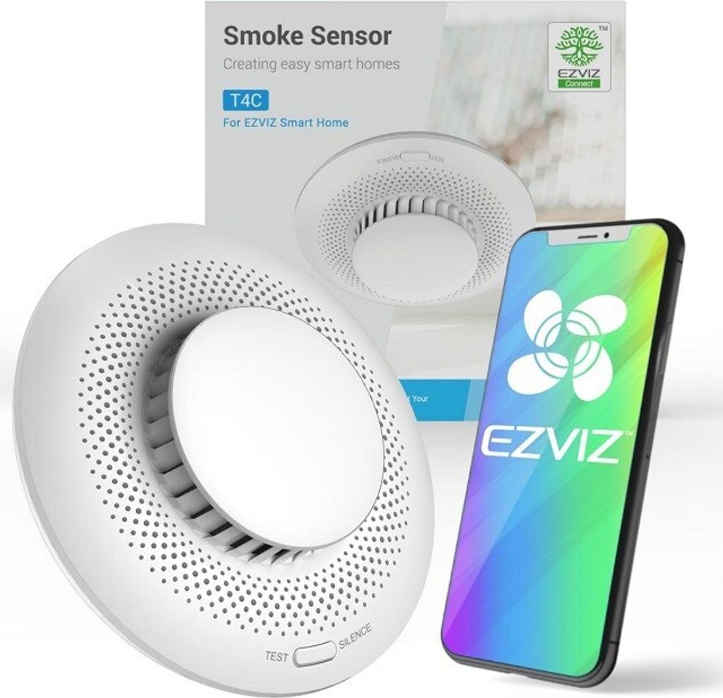 EZVIZ CS-T4C, Biela, EZVIZ CS-A3, CS-B1, Batérie, Lítium, 3 Obrázok produktu 