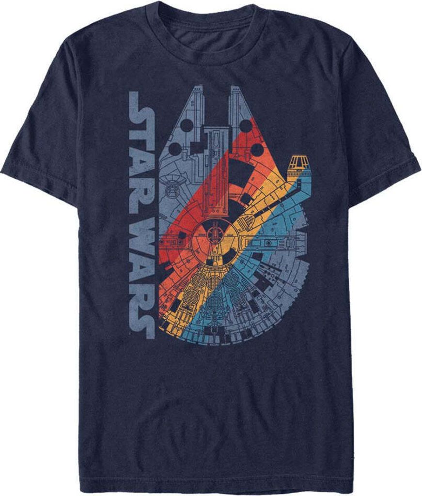 Star Wars: Classic - Star Wars Run Herren-T-Shirt blau M Produktbild 