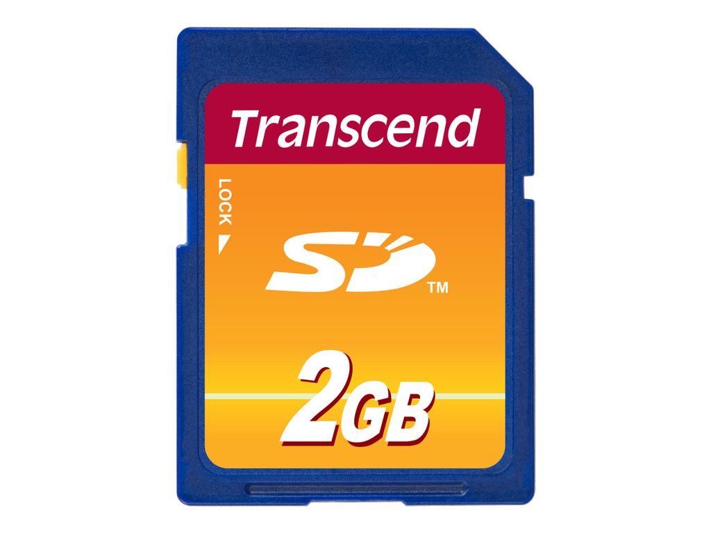 Transcend Flash-Speicherkarte - 2 GB - SD Obrázek produktu 