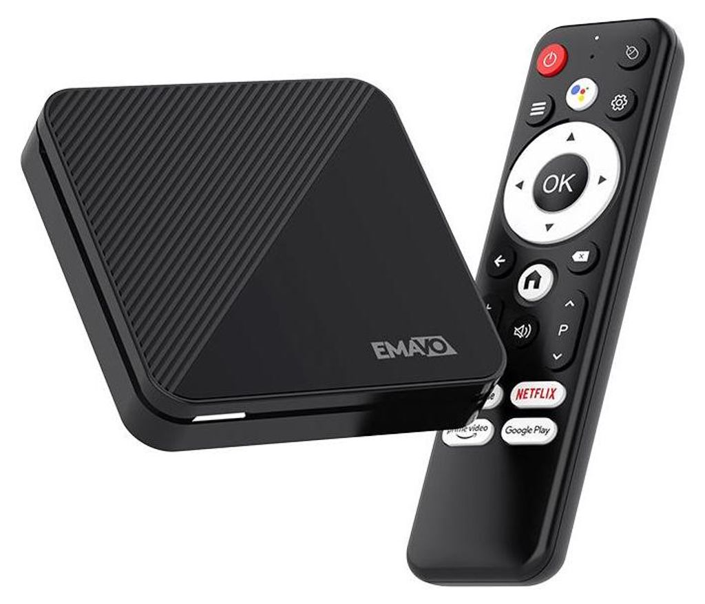 Mediaplayer TV Box Android 14.0 4K Ultra HD HDR WLAN AX Produktbild 
