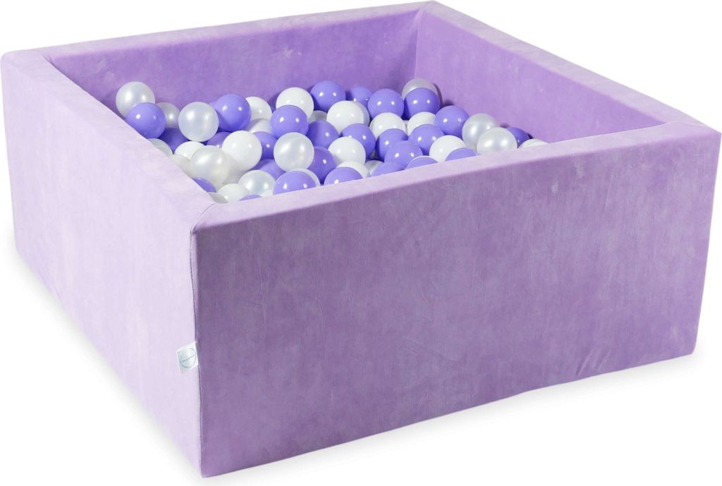 Basen z kulkami 90x90x40 Velvet Soft Purple - Z 400 kulkami Zdjęcie produktu 