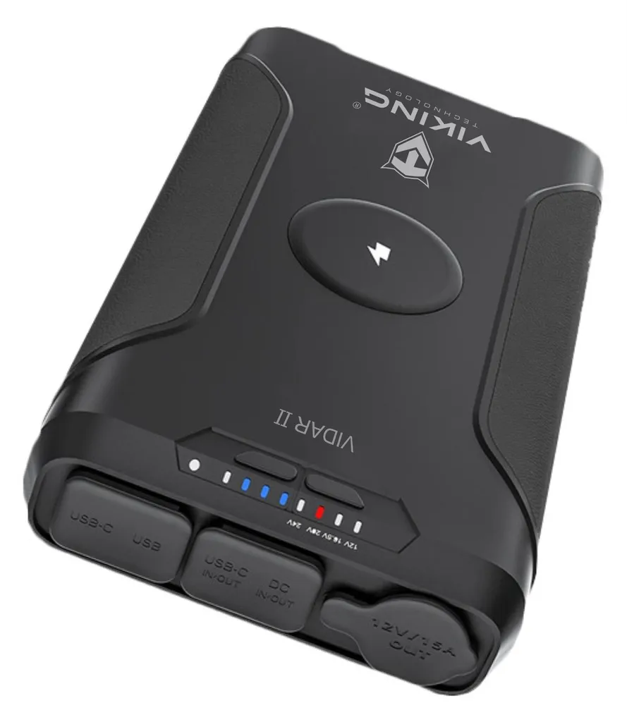 Viking Vidar II Powerbank Solide : Finies les Pannes de Batterie en Forêt