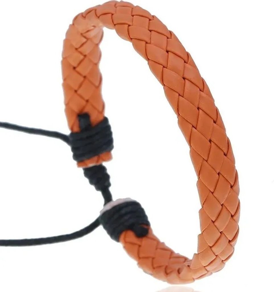 Stylisches Ayden Armband in Orange - Modernes Design für Herren KP29845