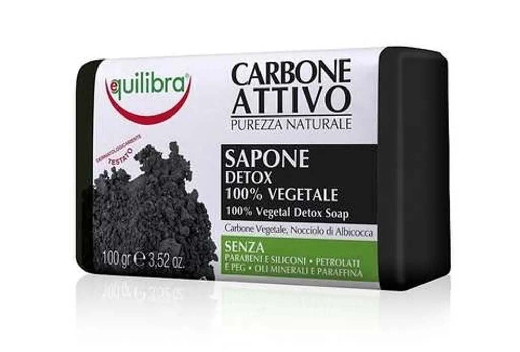 Detergente Carbone Attivo Equilibra: Scrub Viso Naturale e Detox Profondo