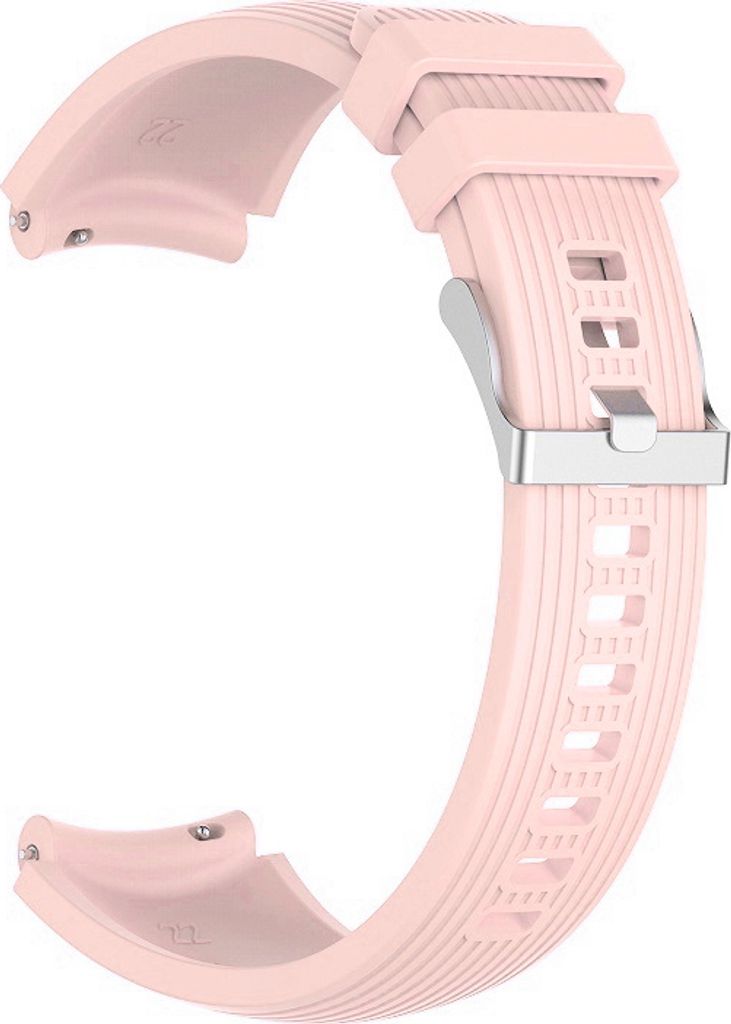 BStrap Silicone Davis Armband für Garmin Venu 2, sand pink Produktbild 