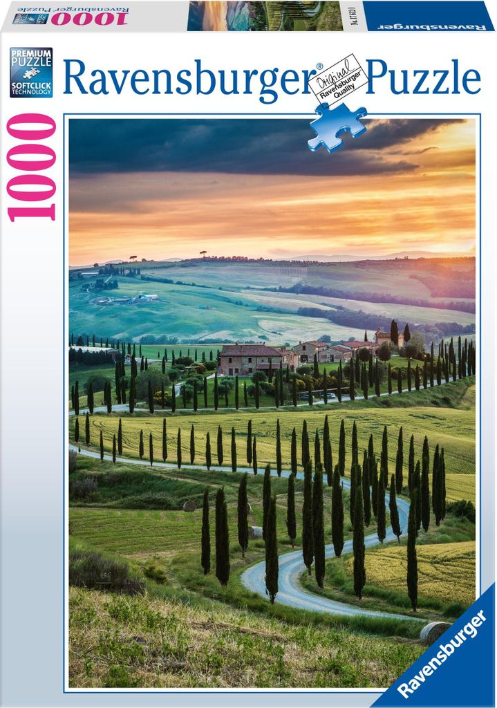 Val d'Orcia, Toskana Ravensburger 17612