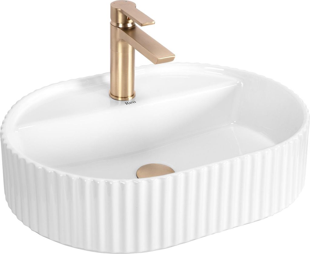 Aufsatzwaschbecken Rea Marcela 50 White Produktbild 
