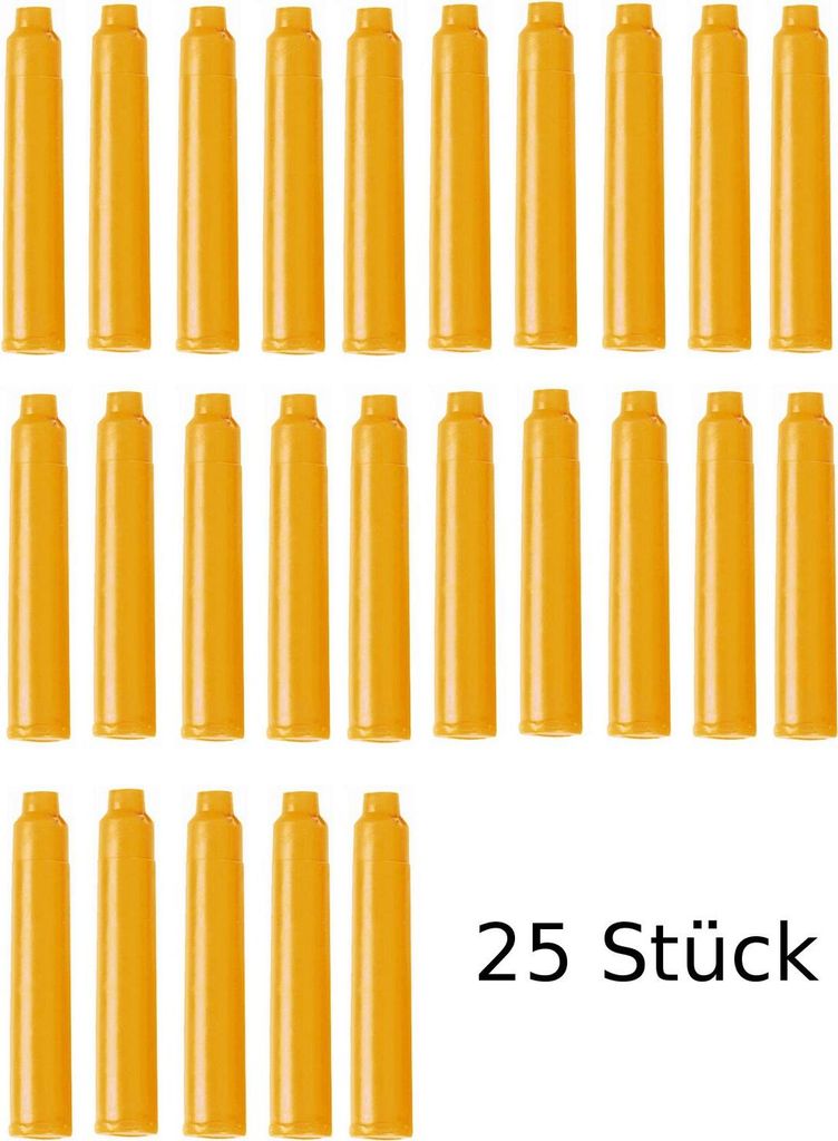25 Füllerpatronen / Tintenpatronen / Farbe: gelb