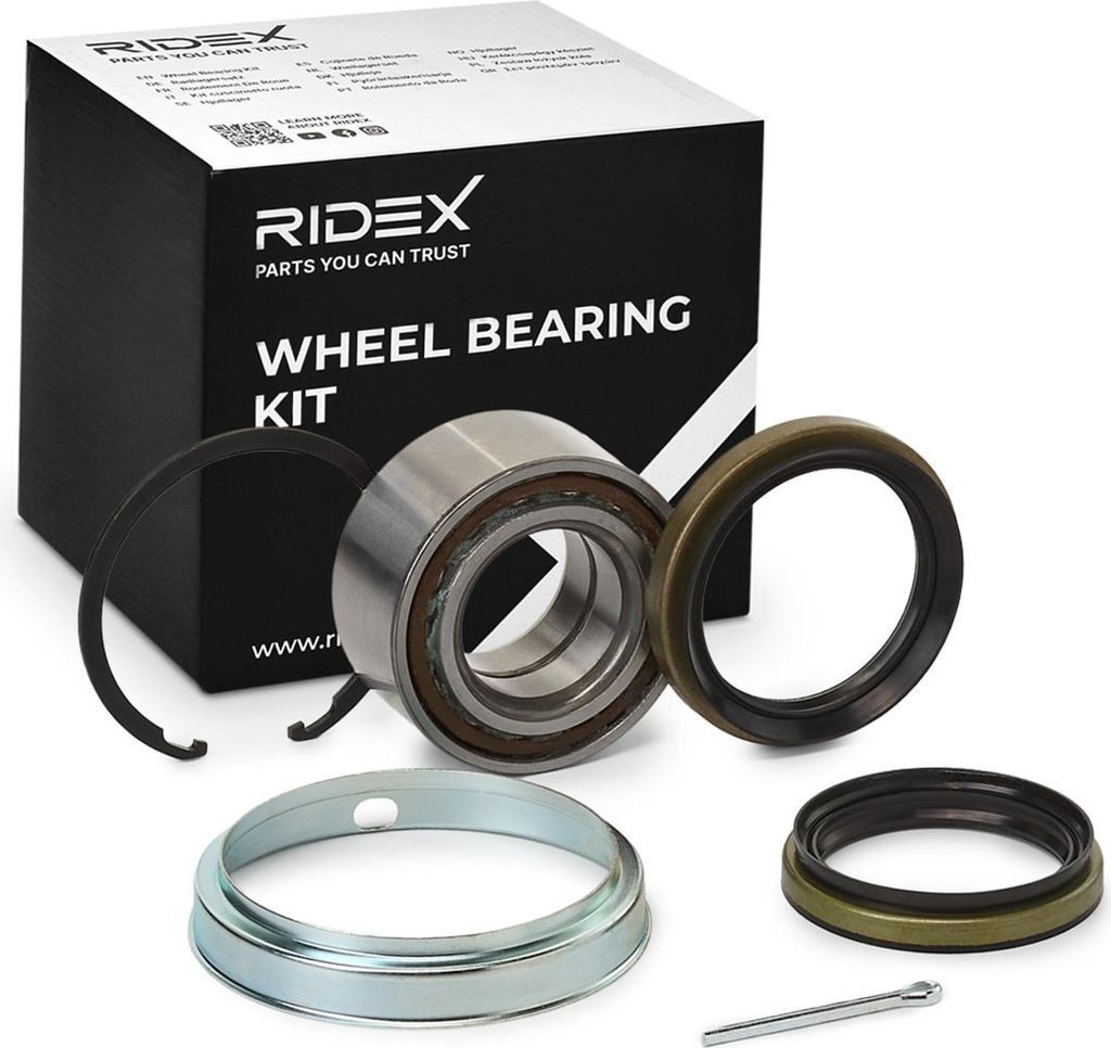 RIDEX Radlagersatz Vorne für TOYOTA COROLLA Liftback (E11) 72mm 654W0164