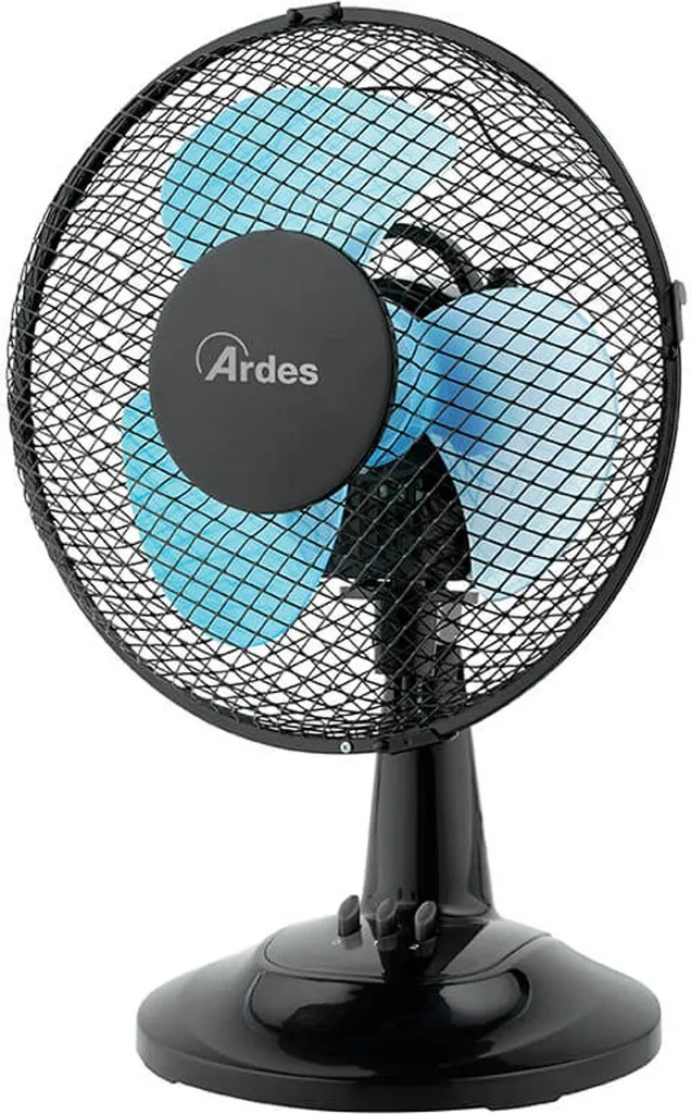 Ventilateur Ardes AR5EA23B noir idéal pour rafraîchir un petit bureau