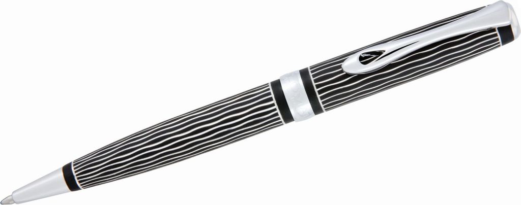 Kugelschreiber Excellence A plus Wave guillochiert lapis schwarz easyFLOW