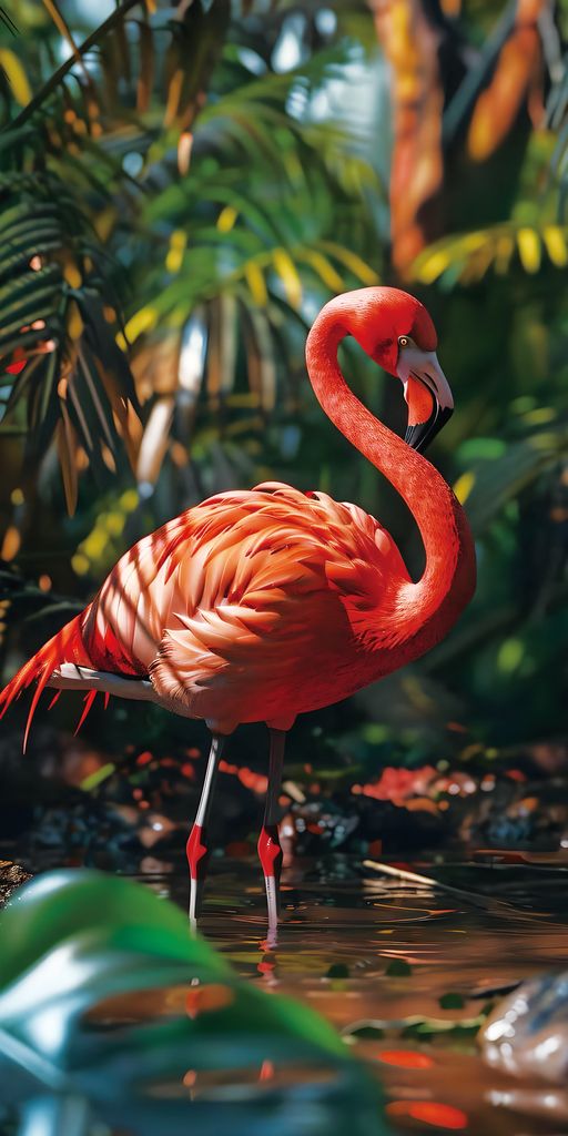 FEBE Strandtuch XXL 100x180 cm Flamingo Badetuch Groß 100% Mikrofaser Handtuch Stranddecke Sommer-Handtüch