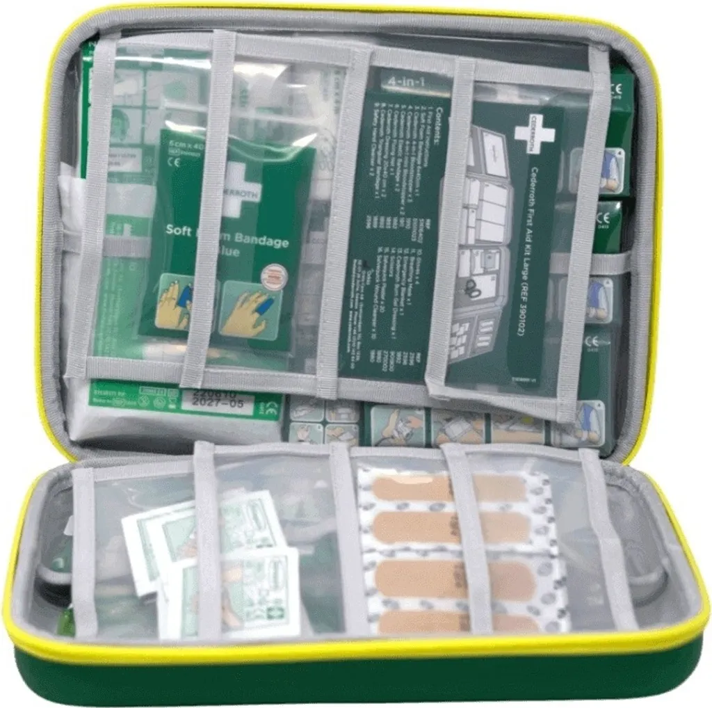 Trousse de secours murale Cederroth 390102 robuste et multi-usage