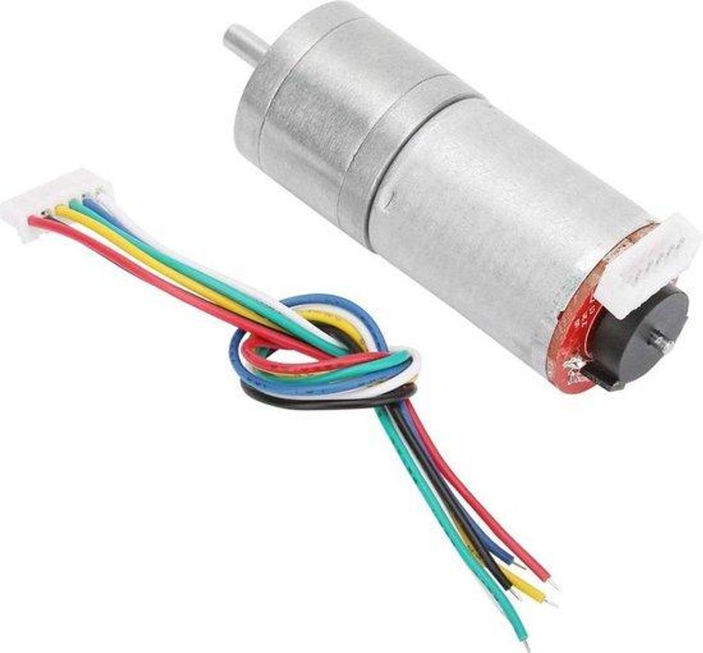 12V Schnellheitsreduktionsmotor Encoder RPM100 Rot