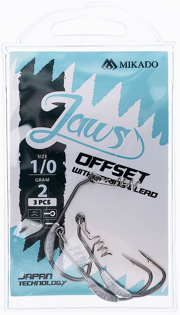 Mikado Jaws Offset With Screw And Lead 3g n° 2 / 0