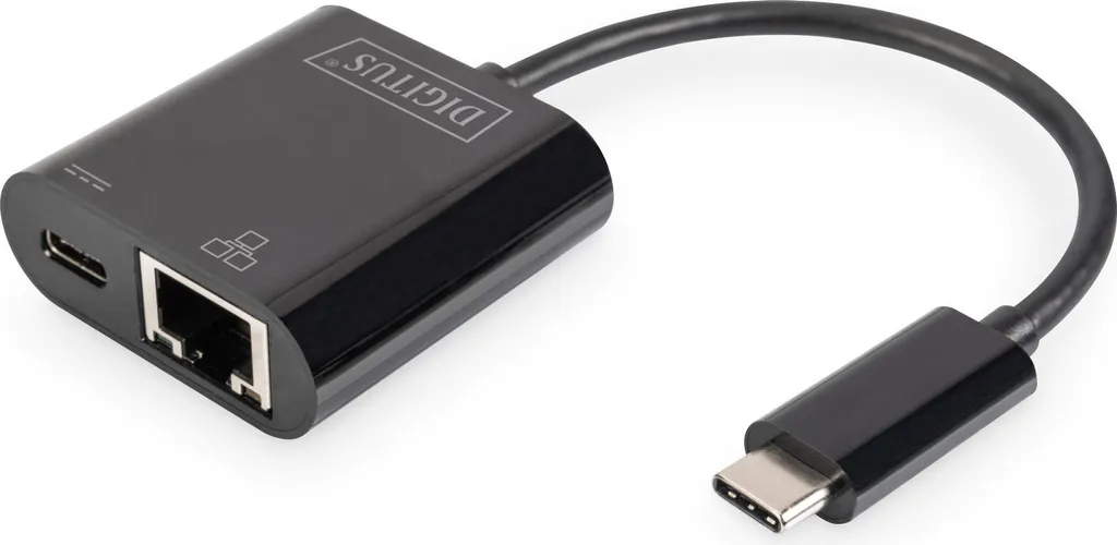 Digitus USB-C Gigabit Network Adapter | Design in Alluminio Premium