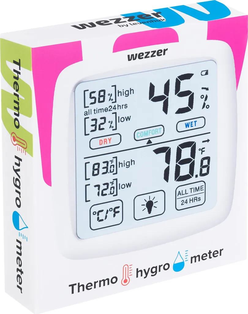 Thermohygromètre avec indicateur de confort pour optimiser le chauffage - 8
