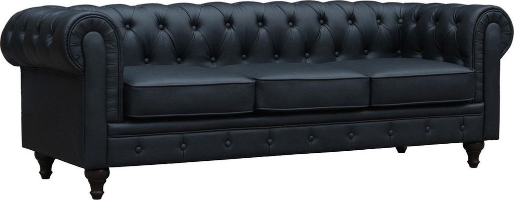 Pohovka "Aliza" Chesterfield - 208 x 82 x 70 cm - 3místná - Obrázek produktu 
