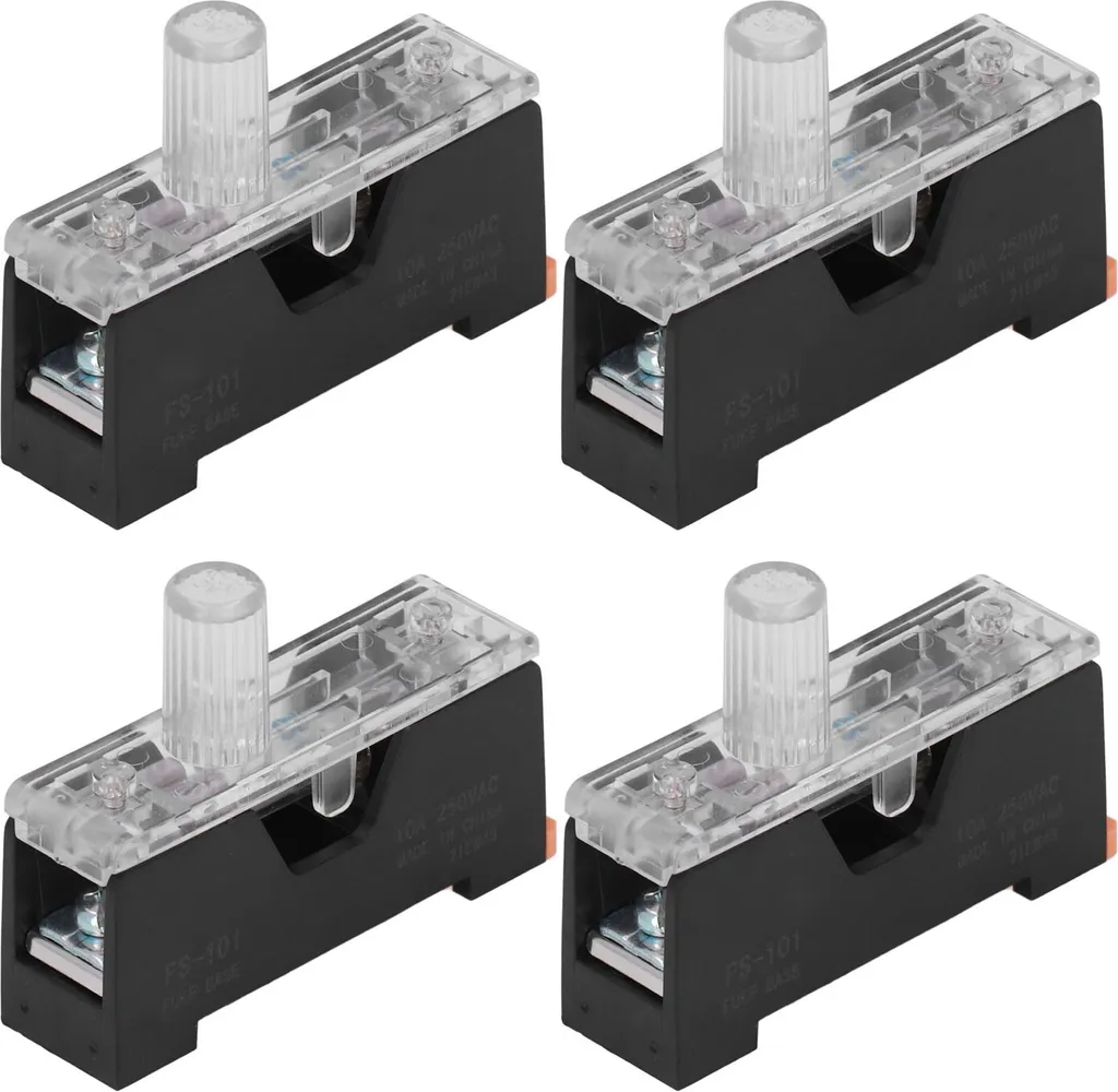 Porte-fusible pour tableau électrique rail DIN - Sécurité 10A 250V