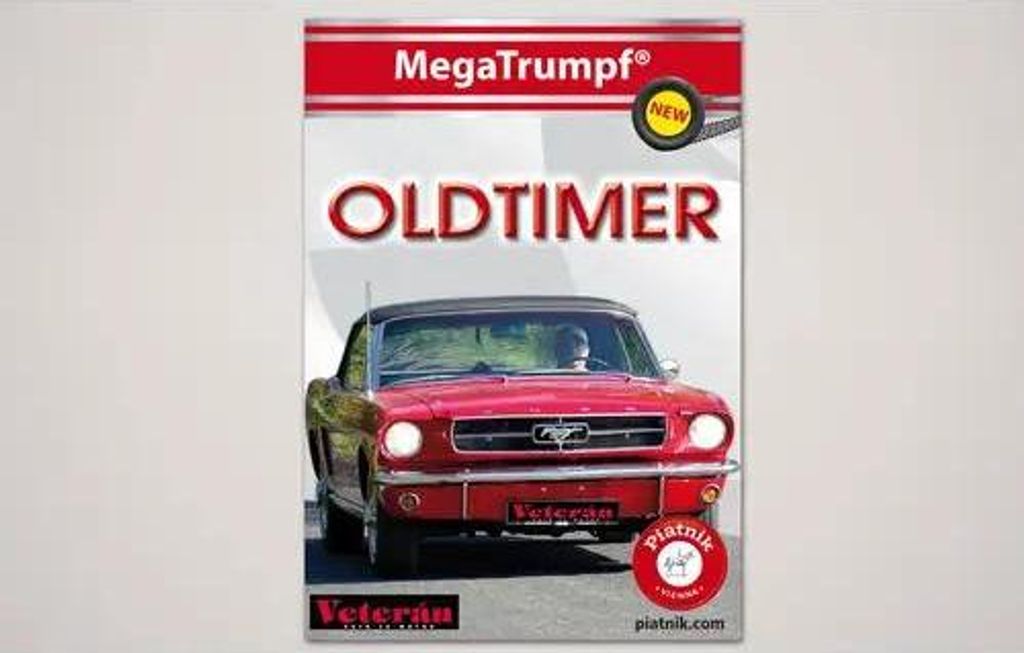 Oldtimer Quartett Kartenspiel für 2-4 Spieler, ab 6 Jahren Produktbild 