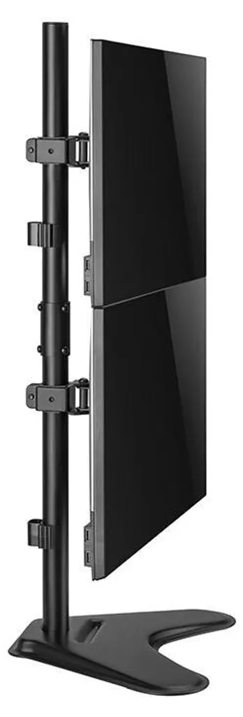 Double support écran PC vertical Equip pour moniteur TFT jusqu'à 9kg - 7