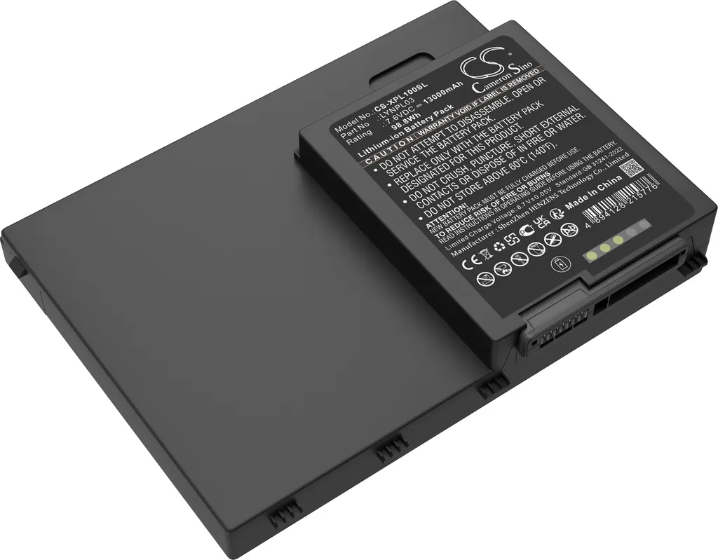 Batterie TECHTEK pour Xslate L10 et Zebra Xbook L10 remplace LYNPL03