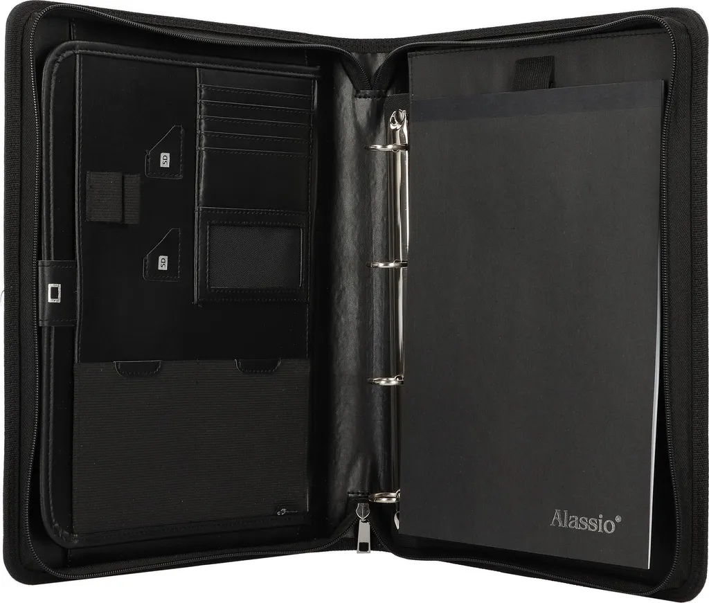 Porte-documents A4 Alassio 46224 anthracite : fini les documents perdus
