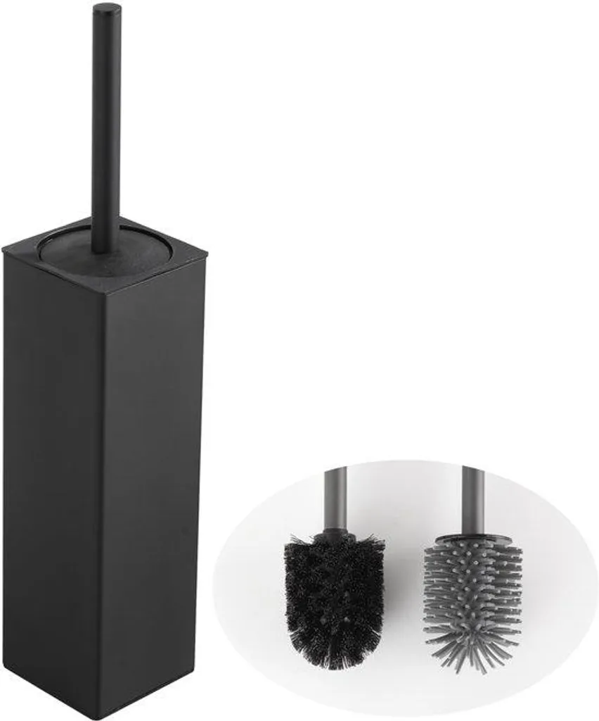 Détacheur porte-serviettes BVL noir mat, robuste et sans perçage mural