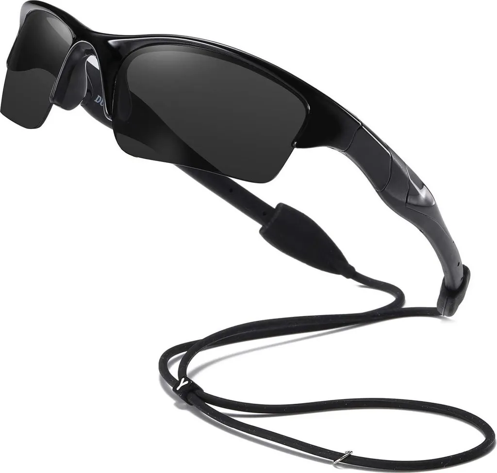 DUCO K014 Lunettes de soleil polarisées pour enfants avec sangle