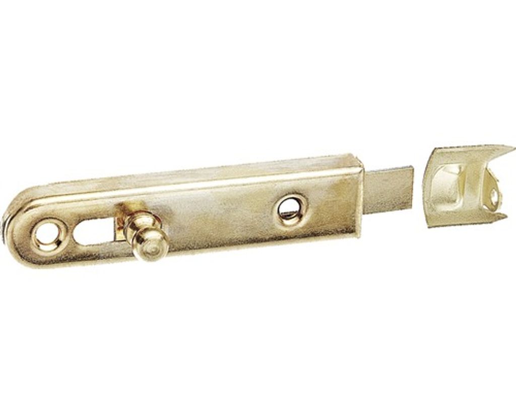 Alberts Möbelriegel LxB 70 x 16 mm vermessingt