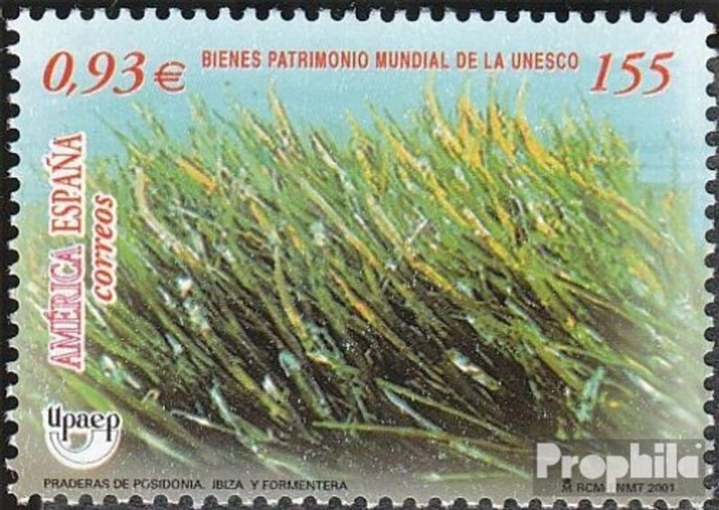 Briefmarken Spanien 2001 Mi 3655 (kompl.Ausg.) postfrisch Amerika: UNESCO Welterbe