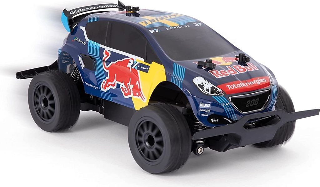 Carrera RC|Carrera CARRERA RC - 2,4GHz Red Bull Peugeot WRX 208 - Rallycross, Hansen D/P