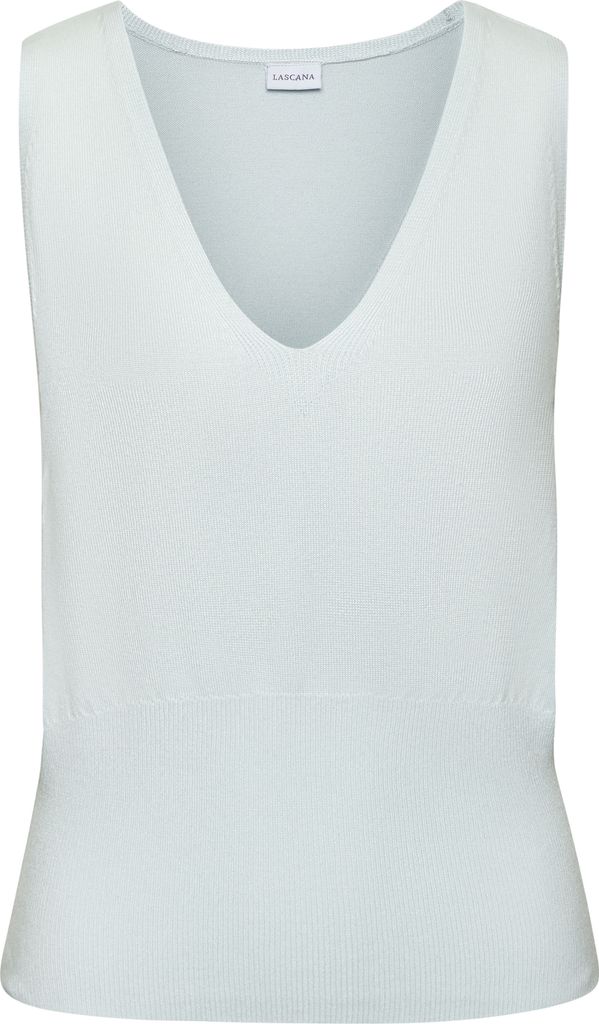 LASCANA Stricktop hellblau Größe 32/34