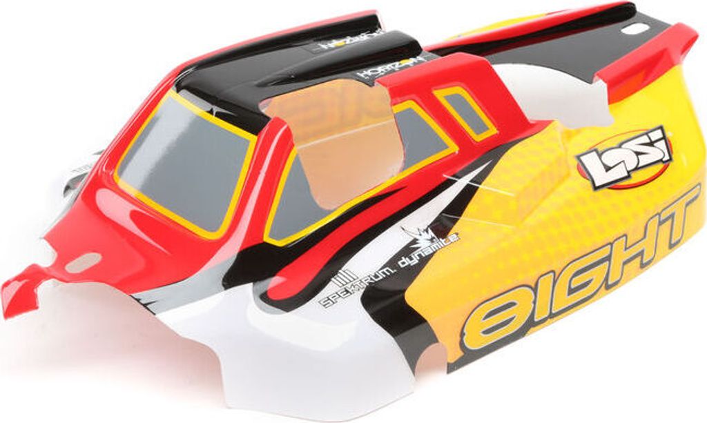 Losi Karosserie lackiert, Buggy Nitro: 8IGHT RTR
