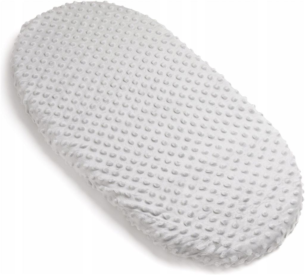Jukki prostěradlo s gumou 80x40 cm do kočárku – Light Grey Obrázek produktu 