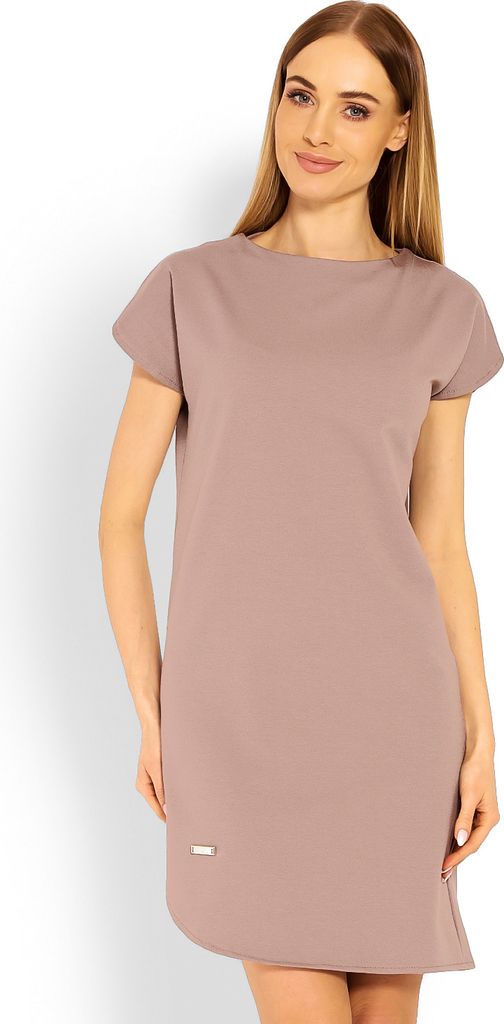 PeeKaBoo Asymmetrisches Damenkleid Cheebbiz cappuccino L/XL