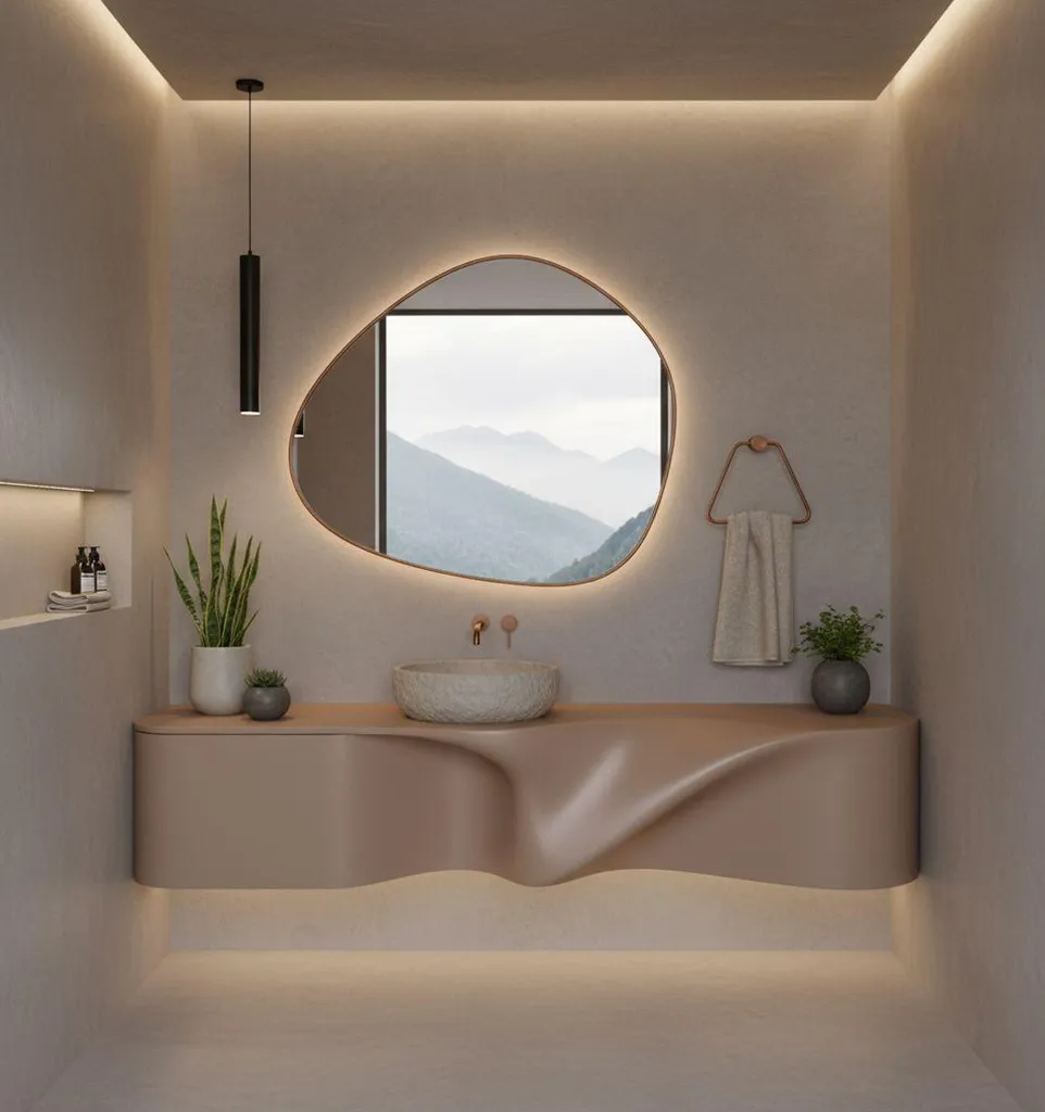 Patère de salle de bain REA pour optimiser le rangement des draps