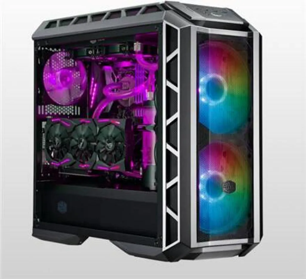 Boîtier PC ARGB Cooler Master H500P Mesh à flux d'air optimisé