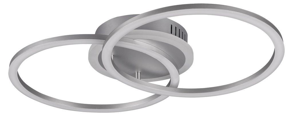 Plafonnier moderne avec LED intégrées VENIDA argent RL Image du produit 