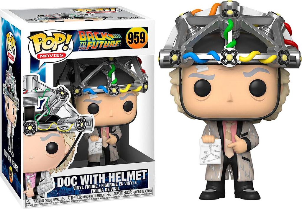Figurka Funko Pop! Back To The Future - Doc z hełmem, Immagine del prodotto 