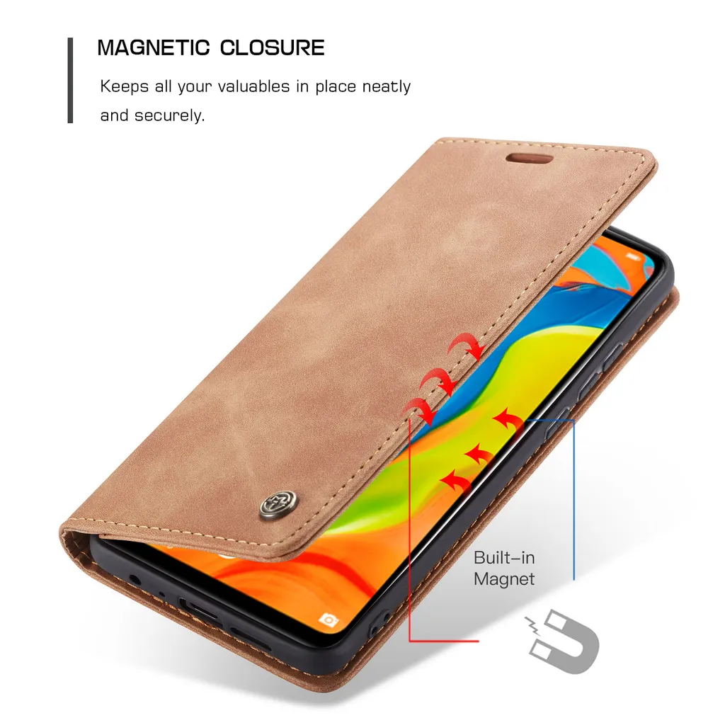 Cover per Huawei P30 Lite Case PU Pelle Custodia [Kickstand] [Chiusura magnetica] [Slot per Schede], Portafoglio Flip Custodia per Huawei P30 Lite, Gatto